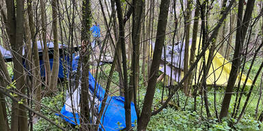 Drei Bettler wurden angetroffen.