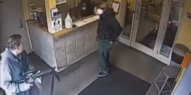 Bewaffneter Mann