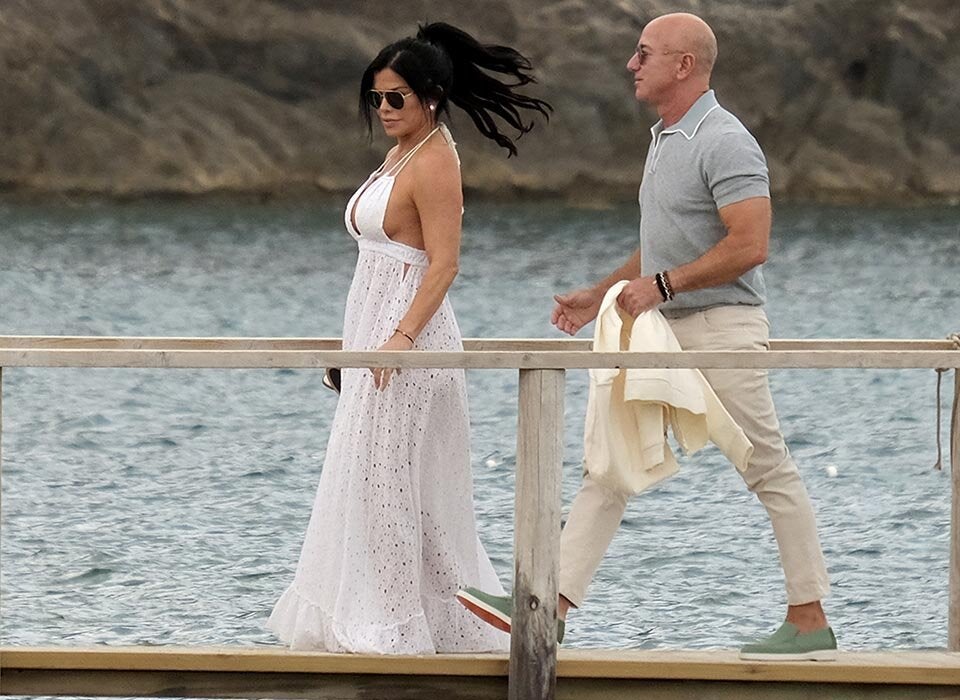 Lauren Sanchez, Jeff Bezos