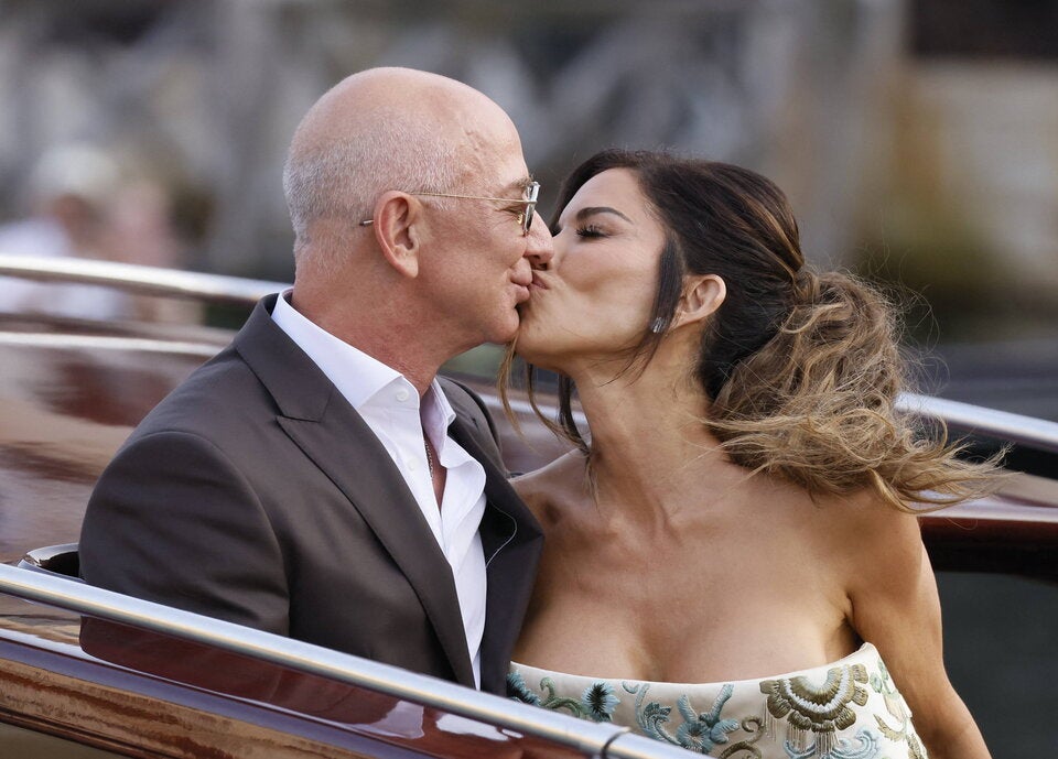 Jeff Bezos und Lauren Sanchez