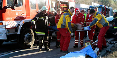 74-Jähriger prallte frontal gegen LKW