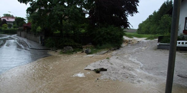 Dauerregen bringt Hochwasser