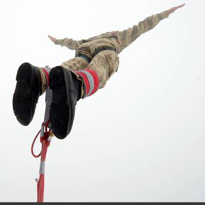 Die Bilder zum Rekord-Sprung