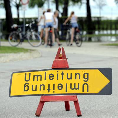 Hochwasser in Brixen im Thale 