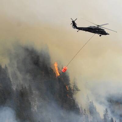 Waldbrände in Kärnten 