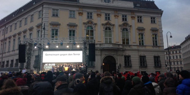 12.000 Menschen bei Trauerfeier in Wien