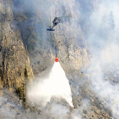 Waldbrände in Kärnten 