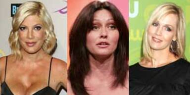 Tori Spelling schmeißt 