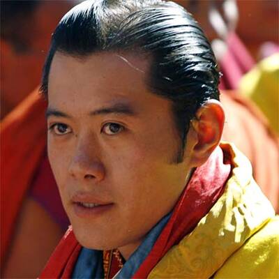 Krönung des Königs von Bhutan