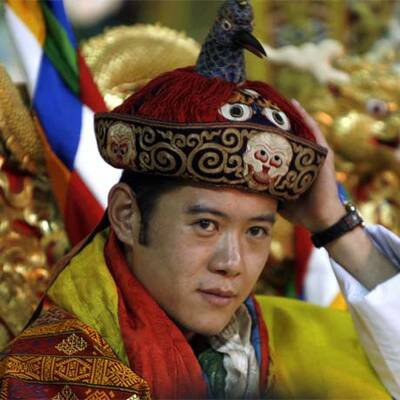 Krönung des Königs von Bhutan