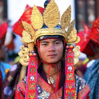 Krönung des Königs von Bhutan