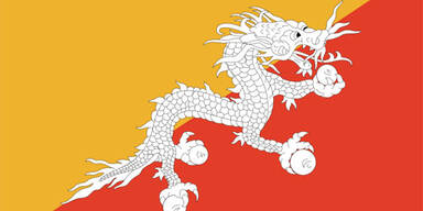 bhutan_flagge