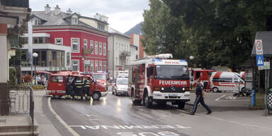 Massen-Evakuierung nach Gasaustritt