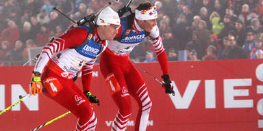 ÖSV-Biathlon-Staffel nur Elfter