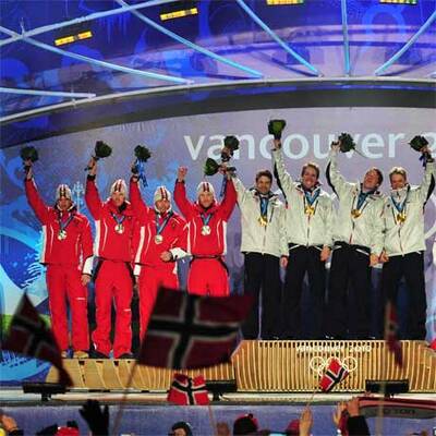 Siegerehrung unserer Biathleten