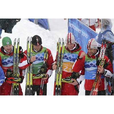 Biathlon Staffel erreicht 2. Platz