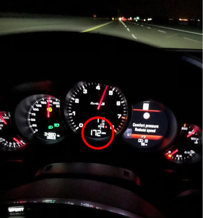 Biden-Sohn rast 276 km/h und macht Foto davon