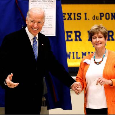 Barack Obama und Bruce Springsteen in Madison / Wisconsin 