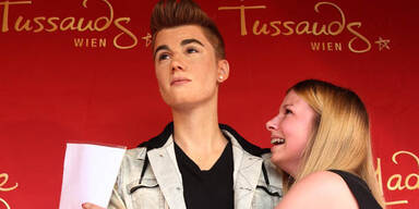 Justin Bieber in Wien - aber nur aus Wachs