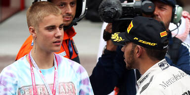 Lewis feiert mit Bieber