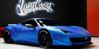 Ferrari von Justin Bieber versteigert