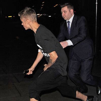 Justin Bieber in London 