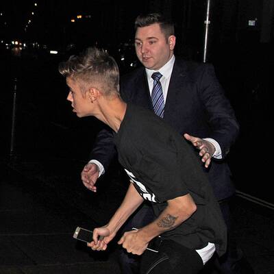 Justin Bieber in London 