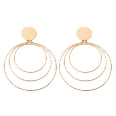 Kreisrunde Ohrhänger