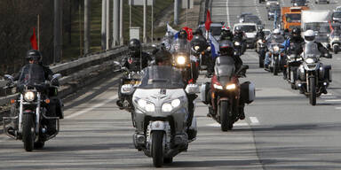 Putin-Biker wollen nach Wien kommen