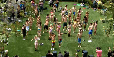Bikini-Flashmob