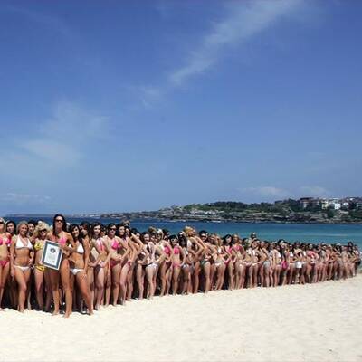 Bikini-Weltrekord