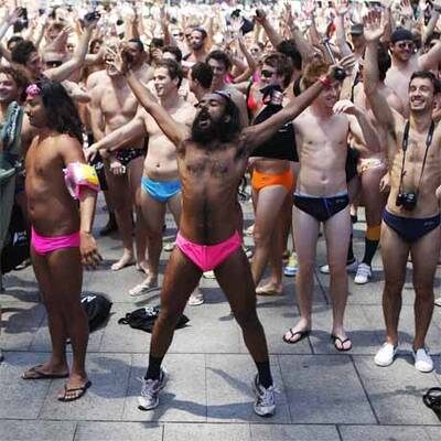 Bikini-Parade in Sydney