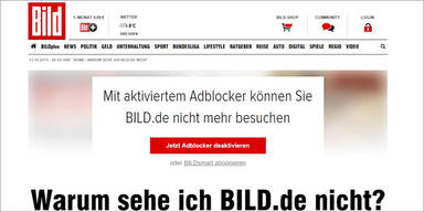 „Bild.de“ sperrt User mit Werbe-Blocker