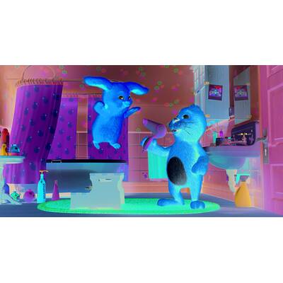 Keinohrhase und Zweiohrküken