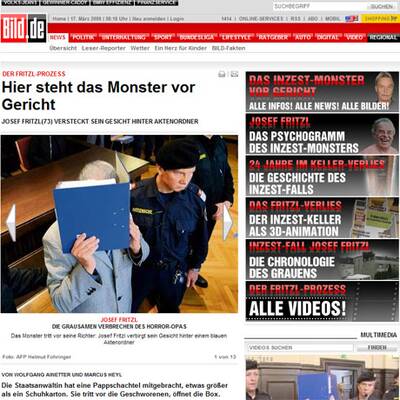 Das sagt die Welt zum Fritzl-Prozess