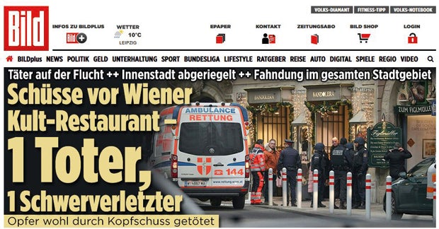 Mafia-Mord: Die Welt blickt nach Wien