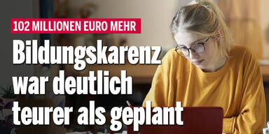 Bund gab deutlich mehr Geld als geplant für die Bildungskarenz aus