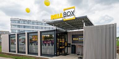 BILLA Box am Verteilerkreis eröffnet – das Shop-Konzept in Selbstbedienung