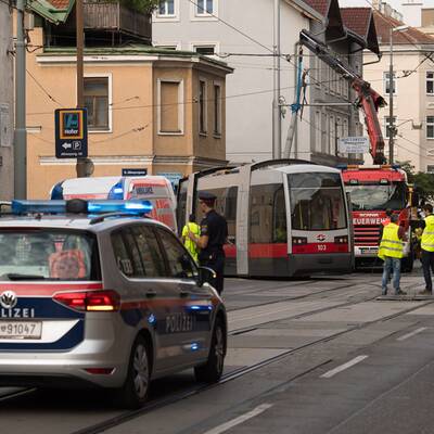 Bimunfall in Wien-Meidling
