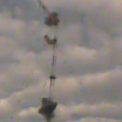 Bisamberg: Sendemasten gesprengt