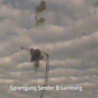 Bisamberg: Sendemasten gesprengt