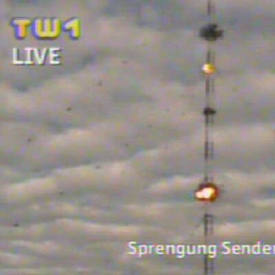 Bisamberg: Sendemasten gesprengt