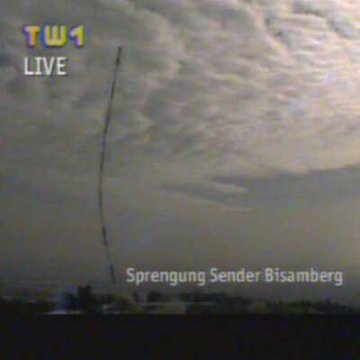 Bisamberg: Sendemasten gesprengt