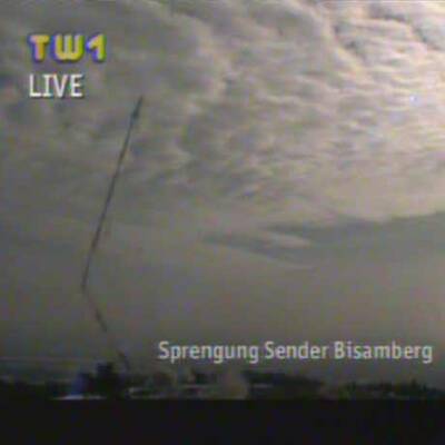 Bisamberg: Sendemasten gesprengt