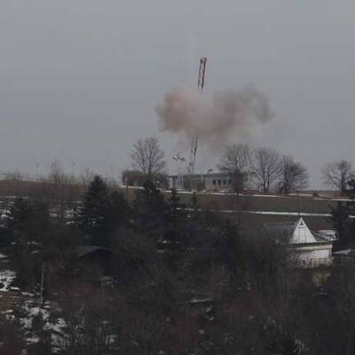 Bisamberg: Sendemasten gesprengt