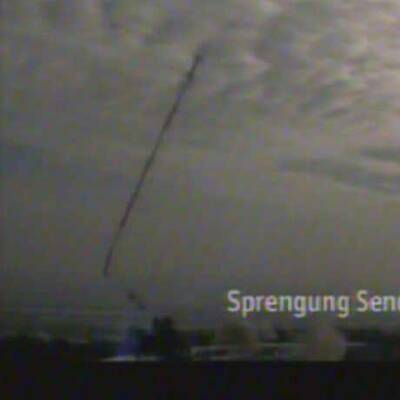 Bisamberg: Sendemasten gesprengt