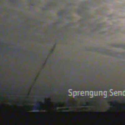 Bisamberg: Sendemasten gesprengt