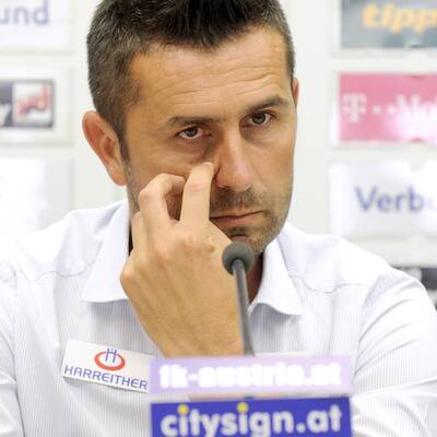 Am Montag wurde der Ex-WAC-Trainer in Wien präsentiert