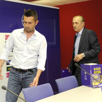 Am Montag wurde der Ex-WAC-Trainer in Wien präsentiert