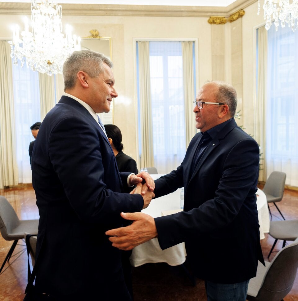 Nehammer traf Vater von österreichischer Hamas-Geisel